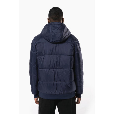 Unisex recycled ribstop jacket with hood